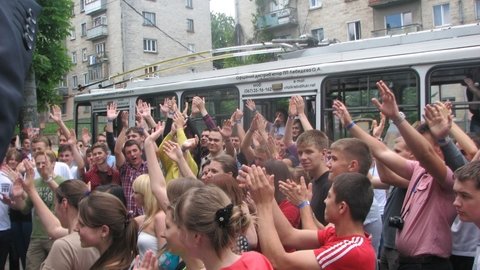 У тернопільський тролейбус влізли 195 студентів, фото №2 на сайті 20minut.ua
