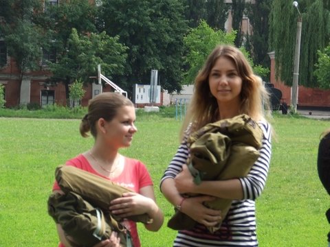 Один день в армії: як першокурсниці в солдати пробувались , фото №23 на сайті 20minut.ua