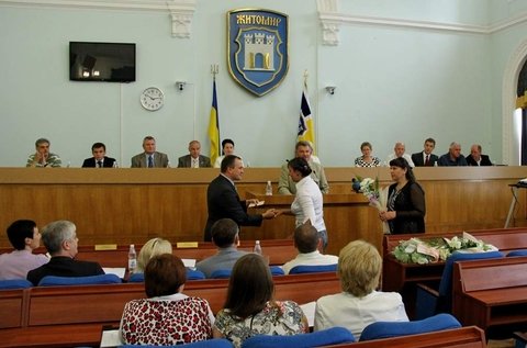 Житомирські багатодітні матері отримали нагороди, фото №1 на сайті 20minut.ua