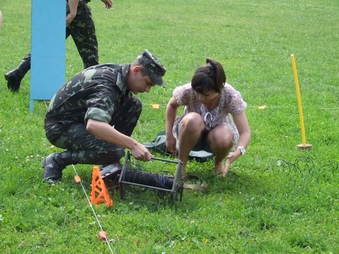 Один день в армії: як першокурсниці в солдати пробувались , фото №21 на сайті 20minut.ua