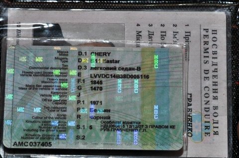 Посвідчення водія