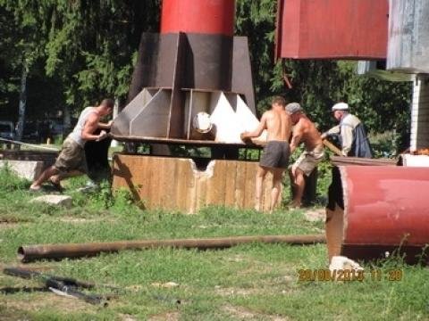 В Житомирі в котельні на Польовій встановили нову трубу, фото №1 на сайті 20minut.ua