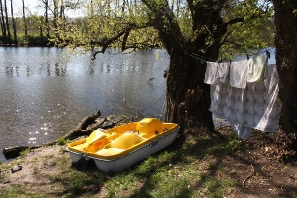 Вінничанин за 12 тисяч доларів побудував дім на колесах на березі Бугу на сайті 20minut.ua Вінничанин за 12 тисяч доларів побудував дім на колесах на березі Бугу, фото №3 на сайті 20minut.ua