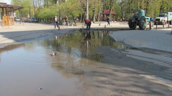 У вівторок 25 квітня центр Козятина залило, фото №4 на сайті 20minut.ua