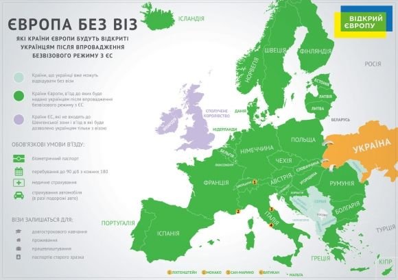Безвіз з ЄС. Сім практичних порад для подорожей Європою (ІНФОГРАФІКА), фото №2 на сайті 20minut.ua