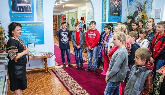 Діти атовців побували в музеї Нацгвардії, фото №2 на сайті 20minut.ua