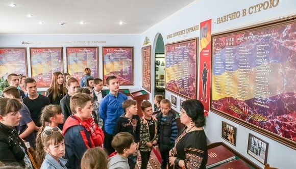 Діти атовців побували в музеї Нацгвардії, фото №6 на сайті 20minut.ua