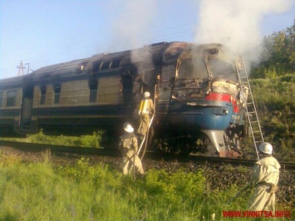 На Вінниччині на ходу загорівся пасажирський потяг: евакуювали 130 пасажирів, фото №2 на сайті 20minut.ua