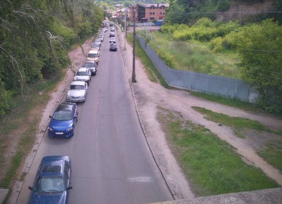 «Куди скаржитися? В ООН?»: Центральний міст потонув у заторах (ВІДЕО, ФОТО), фото №4 на сайті 20minut.ua