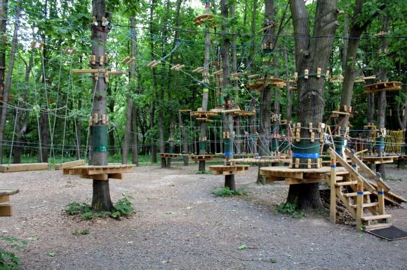 Проїхатися на велосипеді, скейті, санях: чим цікавий Мотузковий парк на Вишеньці, фото №3 на сайті 20minut.ua