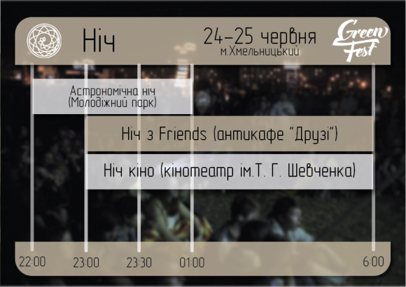 Новини Хмельницького - фото з Від ранкової йоги до ночі кіно: як у Хмельницькому пройде "Green Fest" (ПРОГРАМА) Від ранкової йоги до ночі кіно: як у Хмельницькому пройде "Green Fest" (ПРОГРАМА), фото №7 на сайті vsim.ua