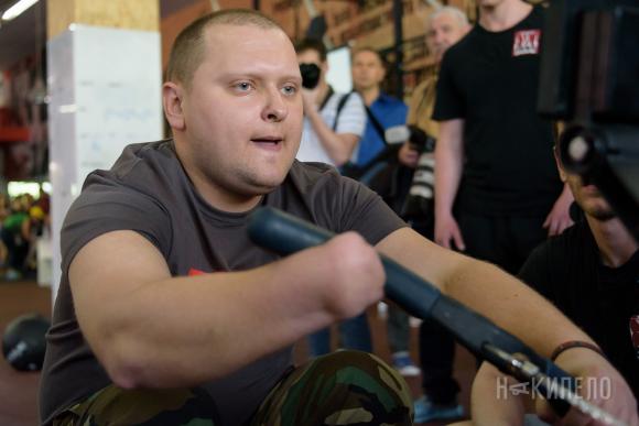 Справжня "Сила нації": як поранені бійці АТО штанги і гирі  тягали, фото №7 на сайті 20minut.ua