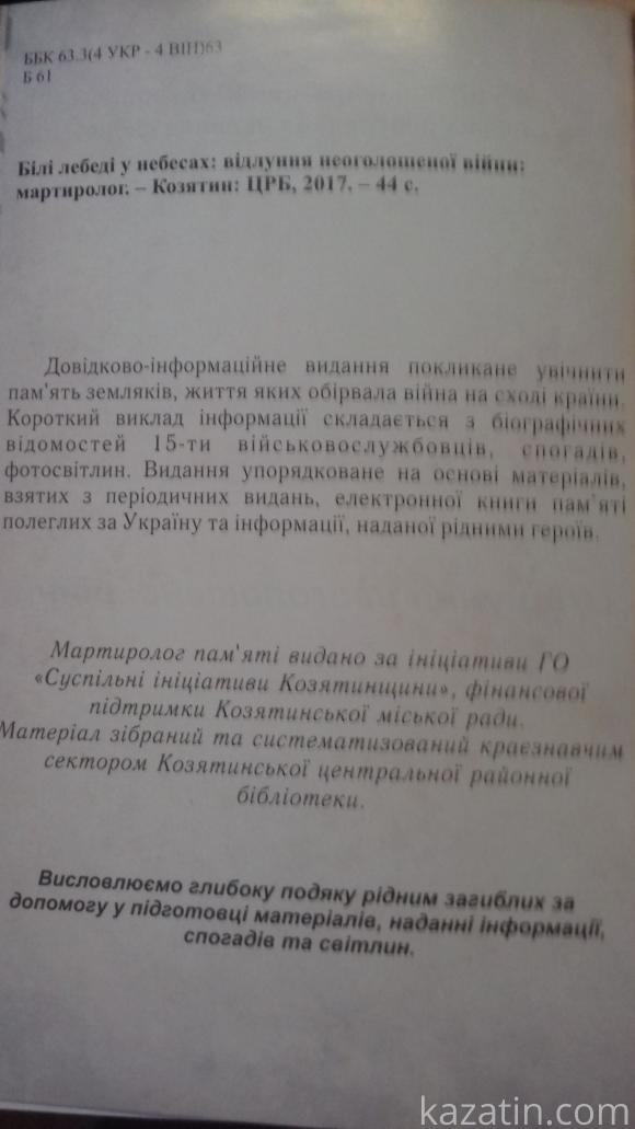 День Героя в Козятині від "Суспільних ініціатив Козятинщини" (ОНОВЛЕНО) на сайті 20minut.ua День Героя в Козятині від "Суспільних ініціатив Козятинщини" (ОНОВЛЕНО), фото №3 на сайті 20minut.ua