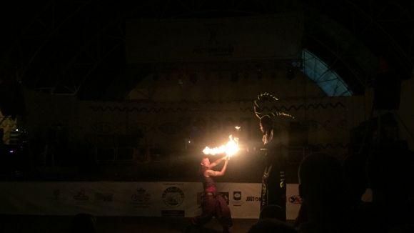 У Тернополі приборкували вогнем 3-метрового рогатого демона, фото №1 на сайті 20minut.ua