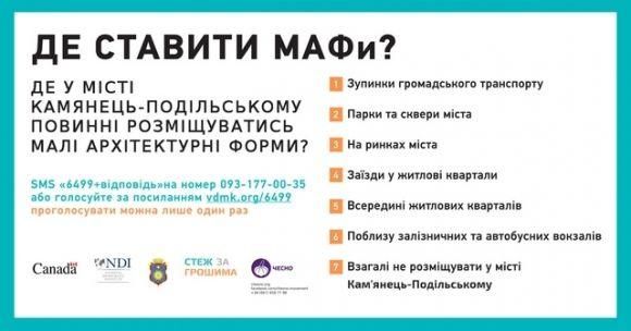 У кам’янчан питатимуть думки щодо місця встановлення МАФів на сайті 20minut.ua У кам’янчан питатимуть думки щодо місця встановлення МАФів, фото №1 на сайті 20minut.ua