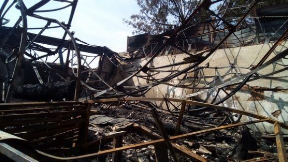 Масштабна пожежа на ринку в Томашполі: шість пожежних машин гасили вогонь на сайті 20minut.ua Масштабна пожежа на ринку в Томашполі: шість пожежних машин гасили вогонь, фото №1 на сайті 20minut.ua