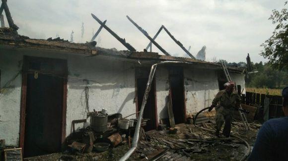 У Крижопільському районі господарі «спалили» записи на зиму дров та сіна, фото №1 на сайті 20minut.ua