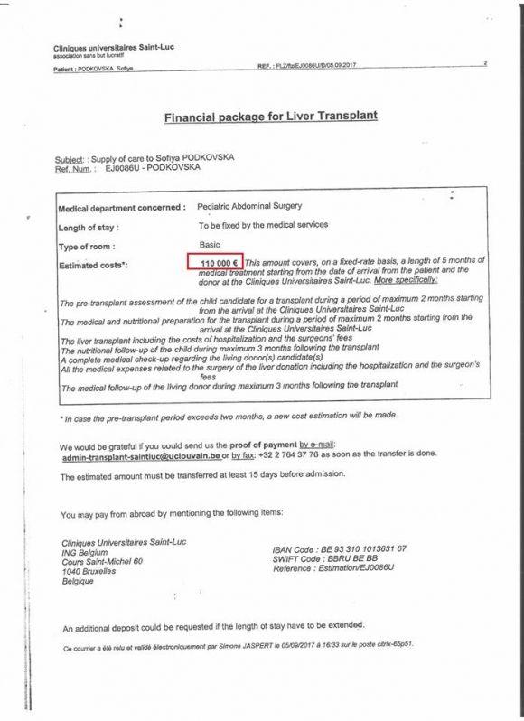 Допоможіть врятувати крихітку Софійку. Треба 110 тисяч євро на сайті 20minut.ua Допоможіть врятувати крихітку Софійку. Треба 110 тисяч євро, фото №1 на сайті 20minut.ua