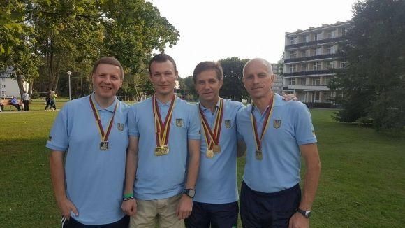 Вінничани завоювали 10 медалей на Чемпіонаті Європи зі спортивної радіопеленгації на сайті 20minut.ua Чемпіони! Зліва на право: Олександр Човган, Олександр Марчук, Сергій Зеленський та Василь Колодяжний