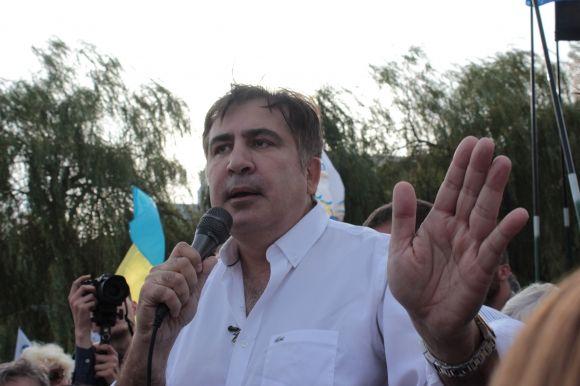 Саакашвілі у Вінниці: одні скандували "Міша!", інші кричали "Ганьба!", фото №8 на сайті 20minut.ua
