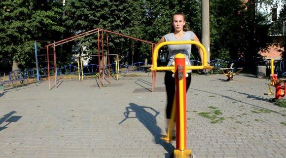 Новини Вінниці - фото з Альтернатива спортзалу. Вчимося правильно займатися на вуличних тренажерах