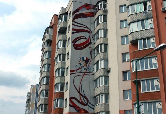Місто культури та спорту. На Вишеньці з’явилися величезні балерина та велосипедист, фото №4 на сайті 20minut.ua