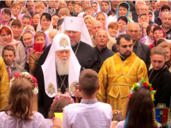 Патріарх Філарет освятив храм на Тернопільській, фото №1 на сайті vsim.ua