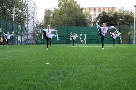 На Тернопільській відкрили спортивний майданчик на сайті vsim.ua На Тернопільській відкрили спортивний майданчик, фото №4 на сайті vsim.ua