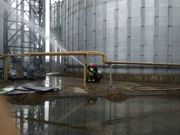 На Дунаєвеччині під час пожежі на агропідприємстві згоріло 55 тонн насіння соняшника, фото №2 на сайті vsim.ua