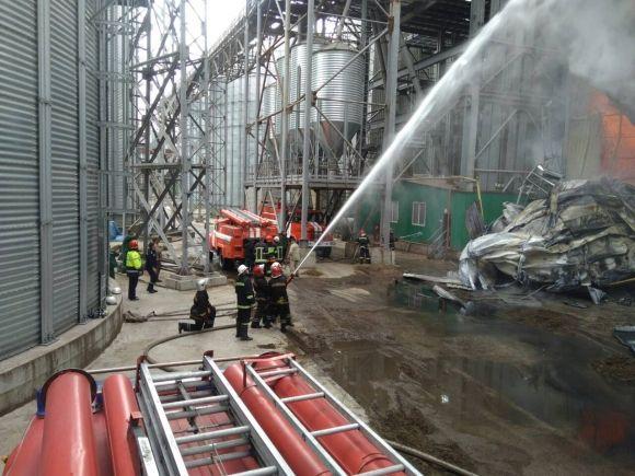 На Дунаєвеччині під час пожежі на агропідприємстві згоріло 55 тонн насіння соняшника, фото №1 на сайті vsim.ua