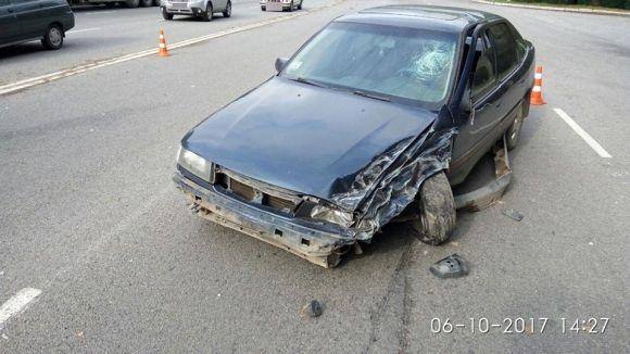 На проспекті Миру зіткнулися три іномарки. Постраждав водій, фото №1 на сайті vsim.ua