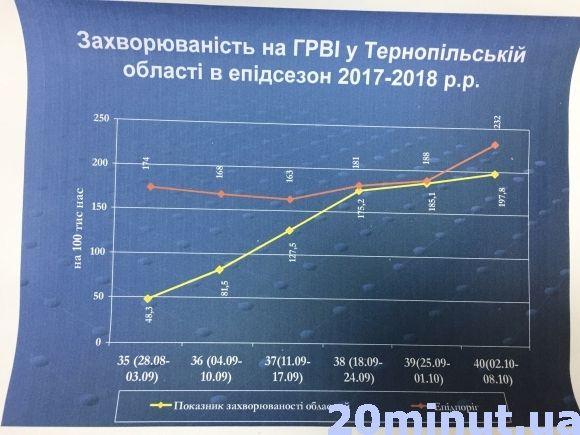 Щотижня на ГРВІ хворіють майже 2 тисячі тернополян, фото №1 на сайті 20minut.ua
