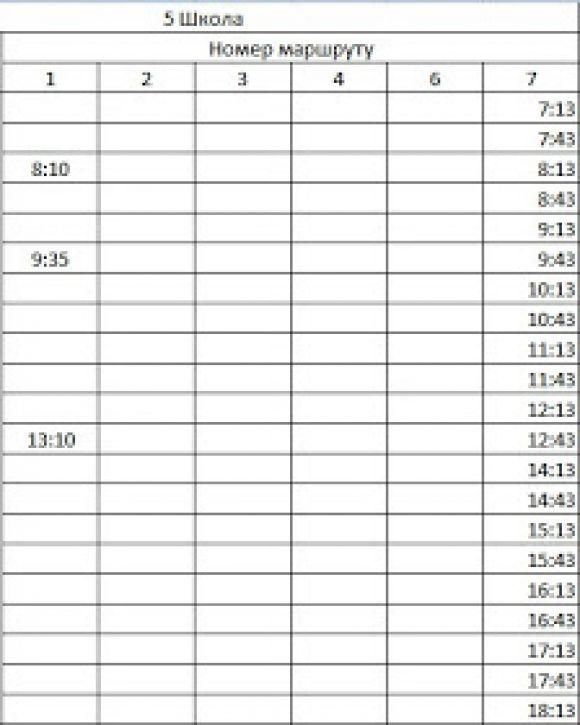 Новий розклад руху козятинських автобусів, фото №8 на сайті 20minut.ua