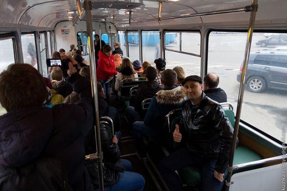 Ретро-тролейбус виїхав на вінницькі вулиці. Перша екскурсійна подорож, фото №2 на сайті 20minut.ua