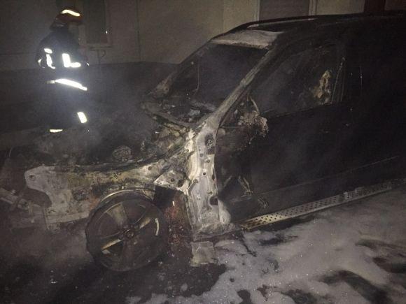 На Старокостянтинівському шосе спалахнув "BMW X5" на сайті vsim.ua На Старокостянтинівському шосе спалахнув "BMW X5", фото №1 на сайті vsim.ua