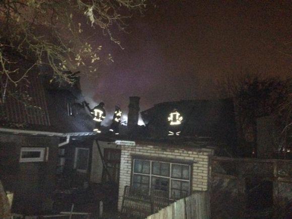 У центрі Вінниці сталася велика пожежа