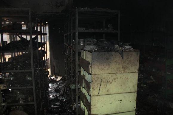 Пожежа в Калинівці на машзаводі: сім рятувальних частин гасили вогонь, фото №2 на сайті 20minut.ua