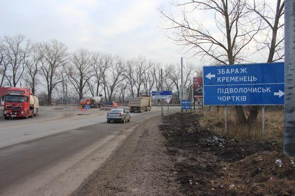 При в’їзді в Тернопіль з боку Збаража буде кругова розв’язка, фото №1 на сайті 20minut.ua