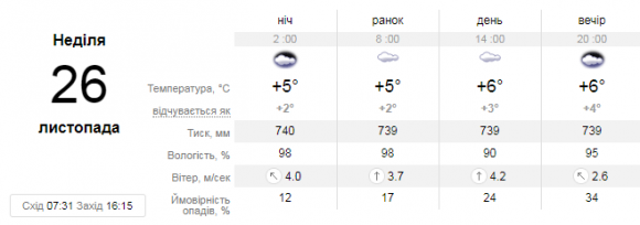 Синоптик розповіла про погоду на вихідні: -10, туман та мокрий сніг, фото №2 на сайті 20minut.ua