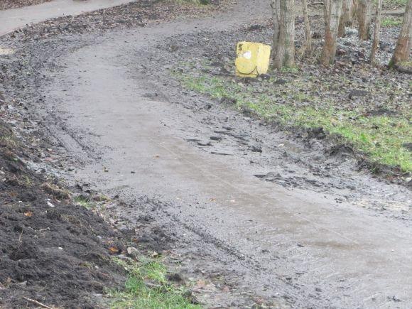 Велосипедна доріжка у парку Чекмана перетворилась у пішохідну, фото №4 на сайті vsim.ua