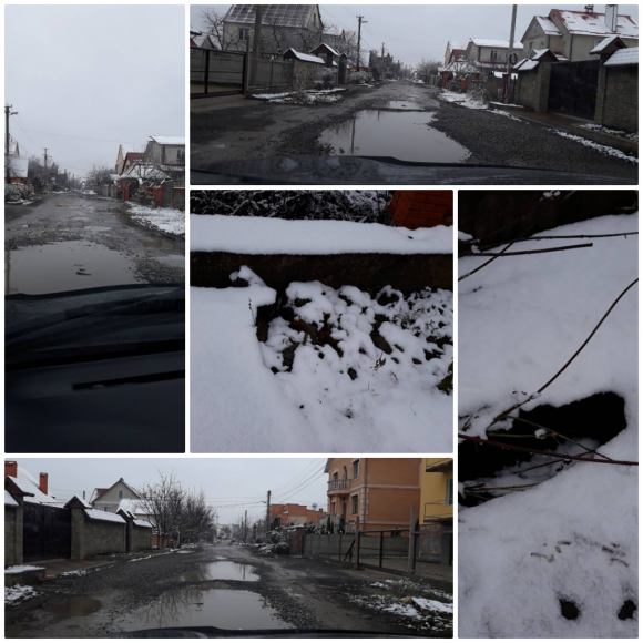 Хмельничанка Наталя показує, у якому стані дорога у Лезневому. Просить про ремонт на сайті vsim.ua Хмельничанка Наталя показує, у якому стані дорога у Лезневому. Просить про ремонт, фото №1 на сайті vsim.ua