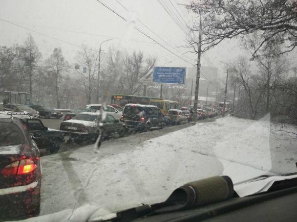 Вінниця з самого ранку поринула у затори. Перелік вулиць, фото №4 на сайті 20minut.ua
