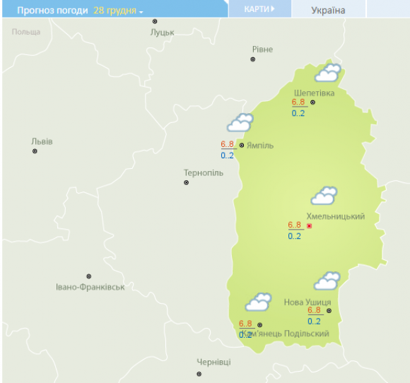 Європу накрили циклони:  у Хмельницькому обіцяють сильний вітер та потепління, фото №1 на сайті vsim.ua