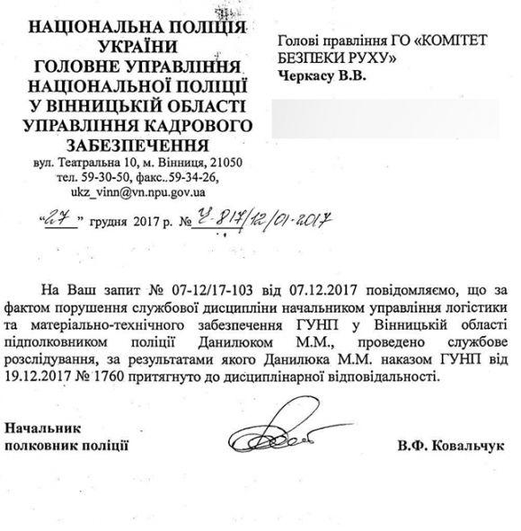 «Погрозили пальчиком»: покарали за несправжні номери на службовій машині завгоспа поліції області на сайті 20minut.ua «Погрозили пальчиком»: покарали за несправжні номери на службовій машині завгоспа поліції області, фото №1 на сайті 20minut.ua