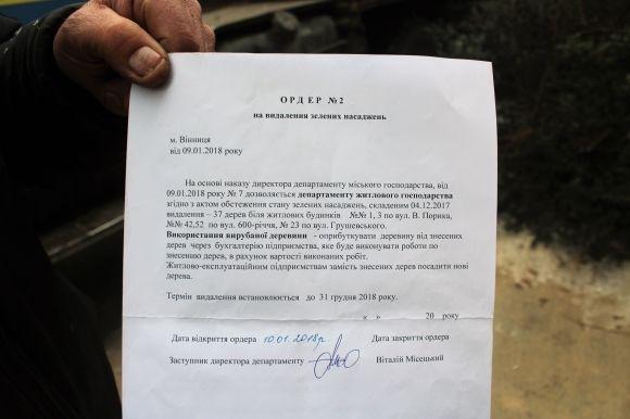 Конфлікт інтересів: жителі будинків по вулиці Порика не поділили дерева, фото №2 на сайті 20minut.ua