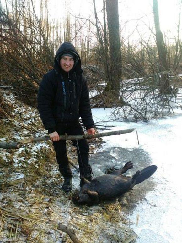 Студент ЖНАЕУ Юрій Ваховський за тиждень знищив 4 бобрів на сайті 20minut.ua Студент ЖНАЕУ Юрій Ваховський за тиждень знищив 4 бобрів, фото №1 на сайті 20minut.ua