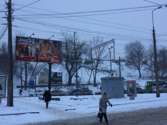 Тернопіль стоїть в заторах через сильний снігопад, фото №1 на сайті 20minut.ua
