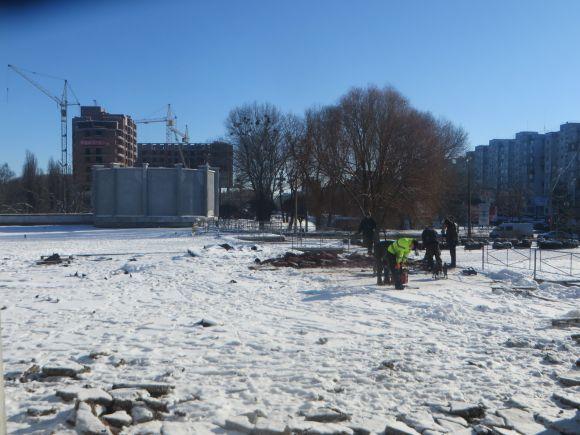 Ремонт Палацу творчості затягується. Обіцяний вхід до будівлі так і не зробили, фото №2 на сайті vsim.ua