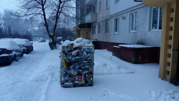 Від нового року не вивозять ПЕТ-пляшки, обурюються тернополяни, фото №1 на сайті 20minut.ua