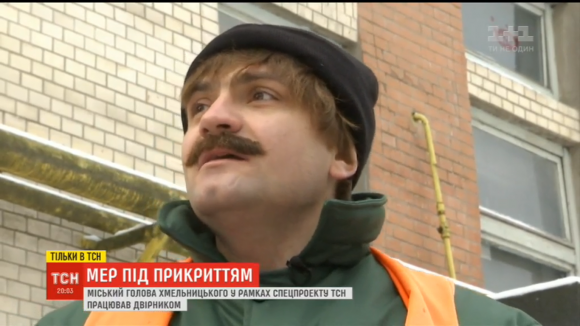 Як Симчишин вулиці від снігу прибирав і що говорив хмельничанам (ВІДЕО), фото №3 на сайті vsim.ua